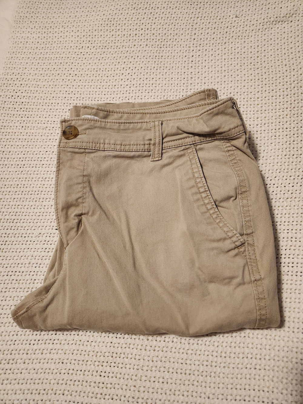 Old Navy Khaki Boot Cut Casual Pants